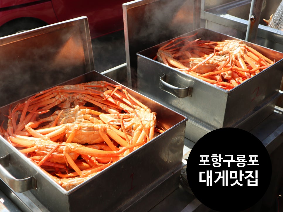 포항 구룡포 대게 맛집 이준오수산 내돈내산 후기