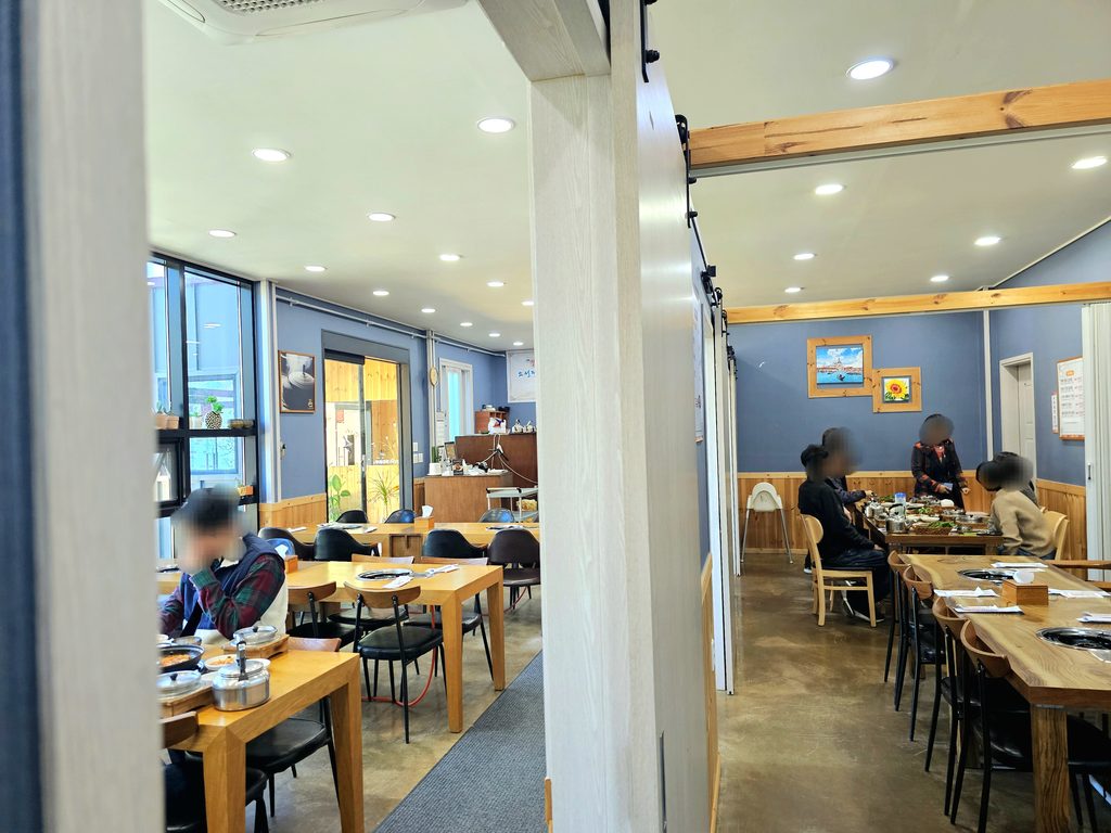 경북 상주맛집 소선정 매장 내부 좌석 전경